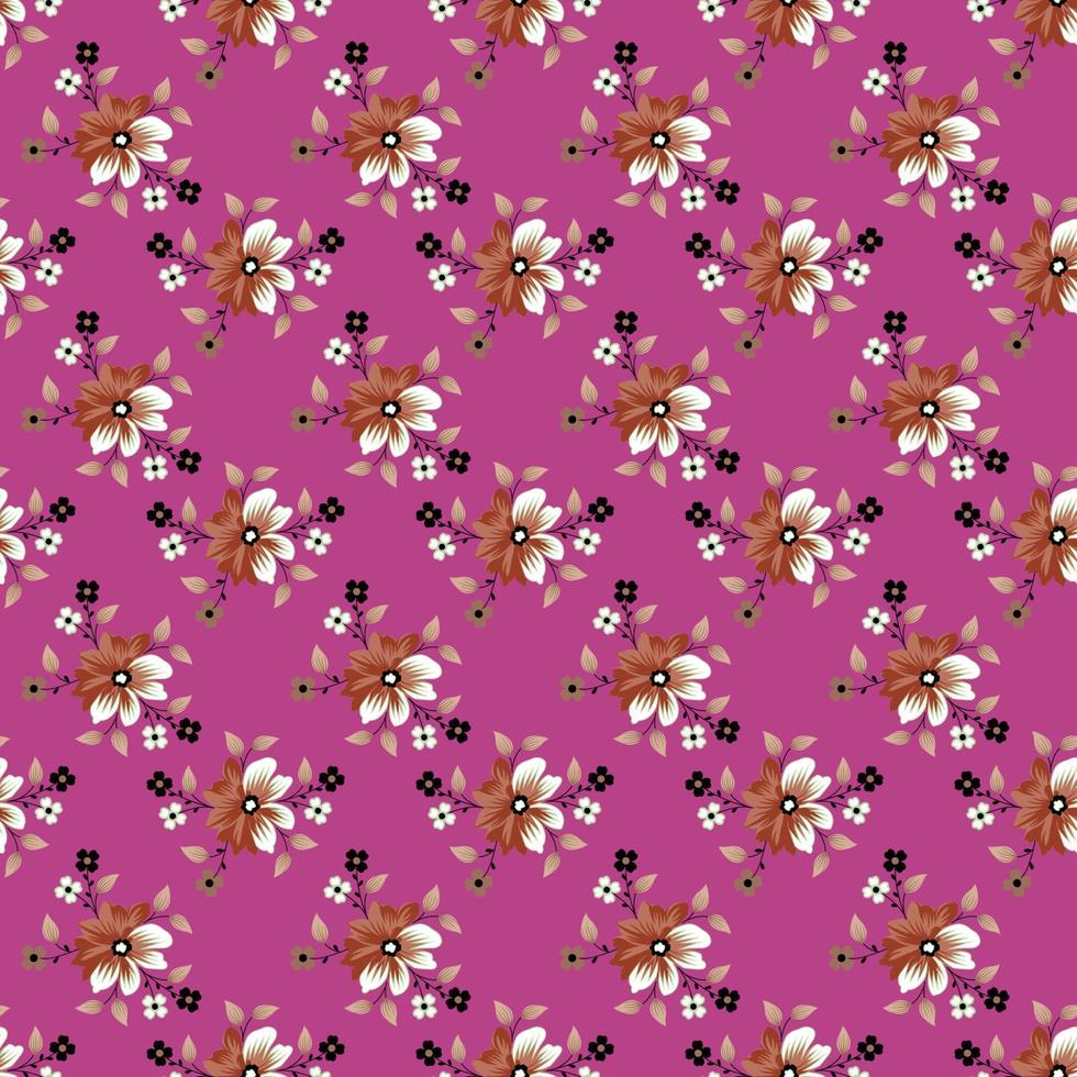 Seamless floral pattern with tropical flowers, watercolor. Vector illustration. ready for print. pattern design