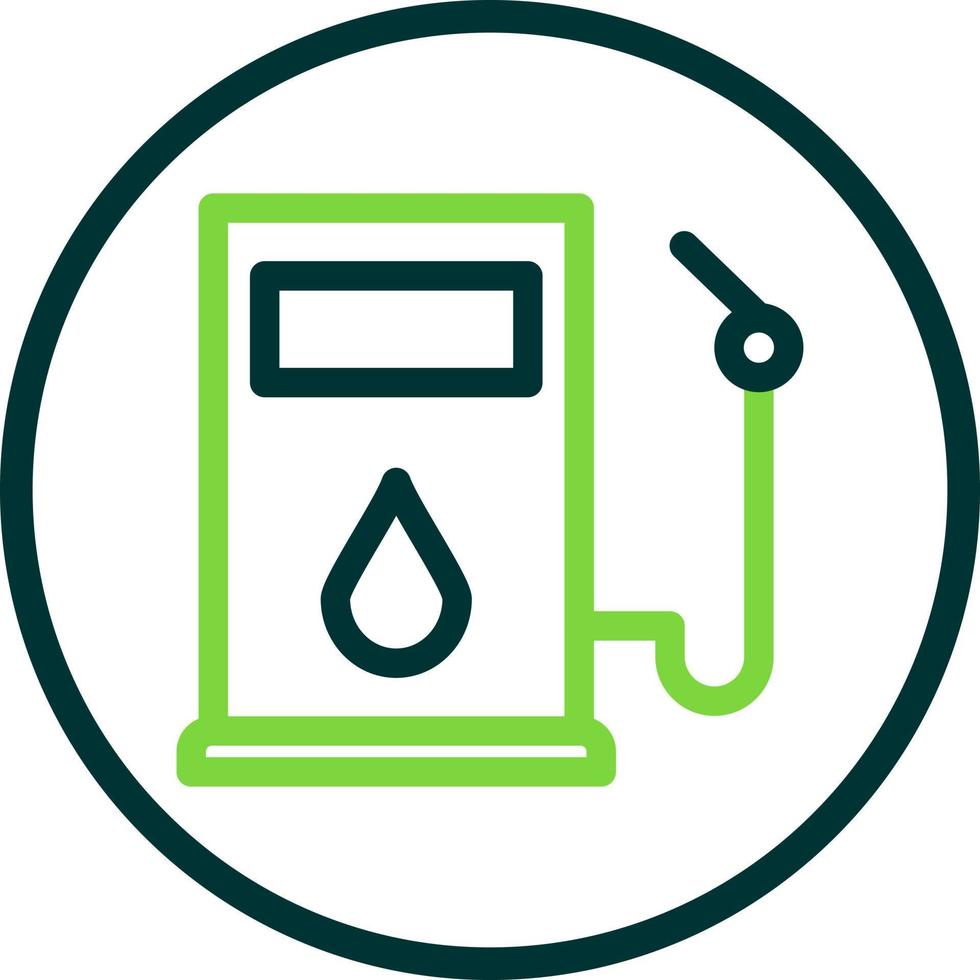 Petrol Glyph Icon vector