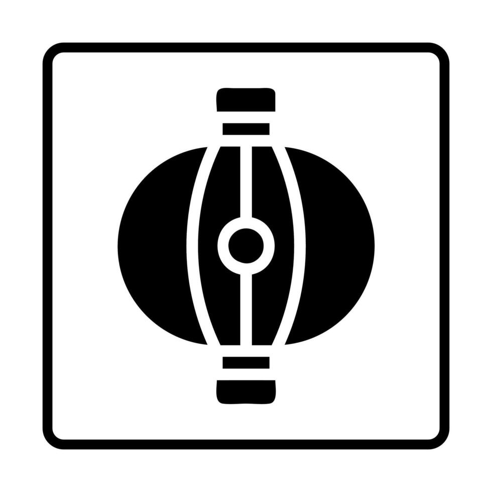lantern solid Icon. Social media sign icons. Vector illustration isolated for graphic and web design.