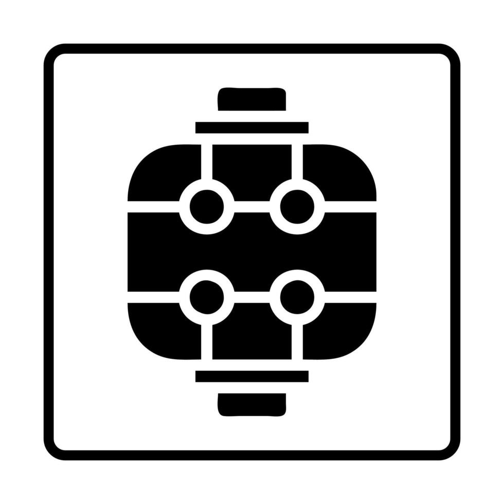 lantern solid Icon. Social media sign icons. Vector illustration isolated for graphic and web design.