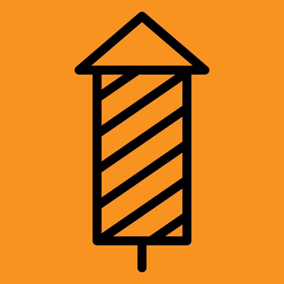 firecracker line Icon. Social media sign icons. Vector illustration isolated for graphic and web design.
