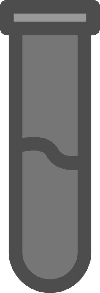 Test Tube Glyph Icon vector