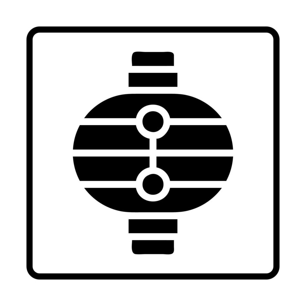 lantern solid Icon. Social media sign icons. Vector illustration isolated for graphic and web design.