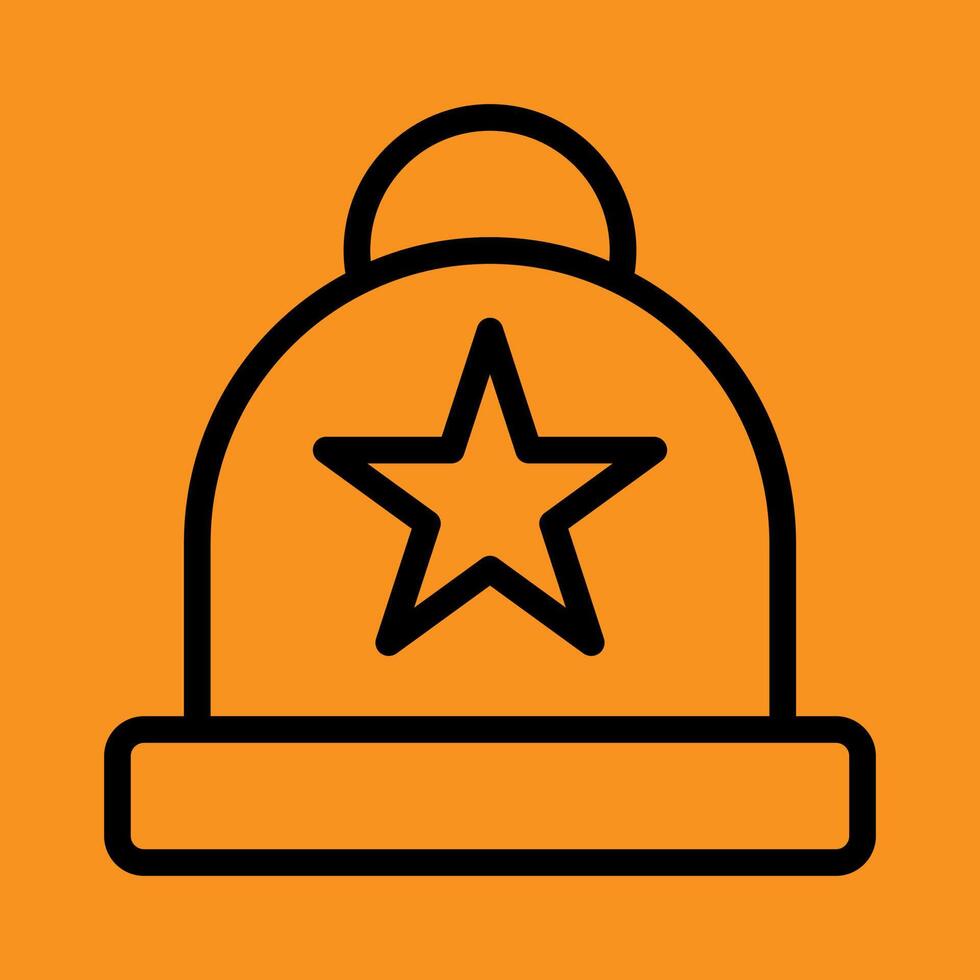 beanie line Icon. Social media sign icons. Vector illustration isolated for graphic and web design.