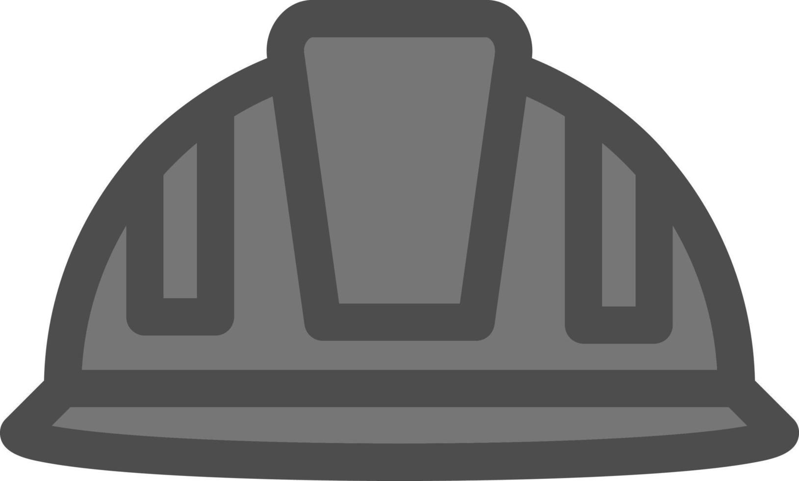 Helmet Glyph Icon vector