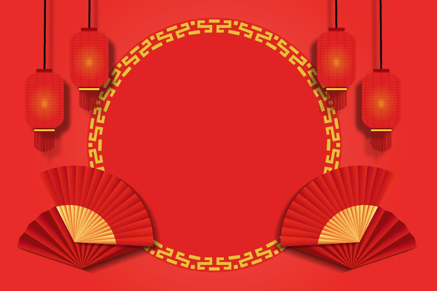 chinese new year background vector