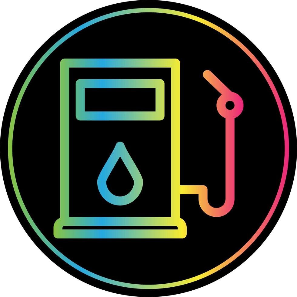 Petrol Glyph Icon vector