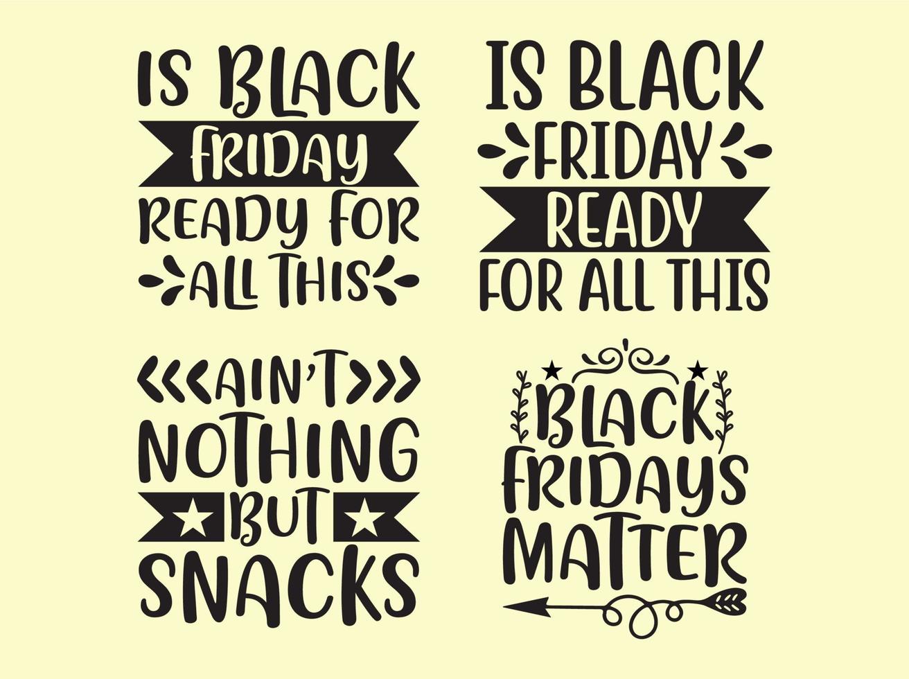 Black friday svg set, Black friday svg design,retro t-shirt design,black friday t-shirt design,black friday craft,black friday text design vector
