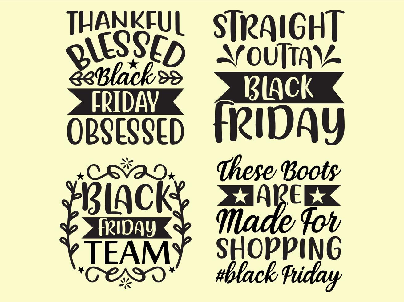 Black friday svg set, Black friday svg design,retro t-shirt design,black friday t-shirt design,black friday craft,black friday text design vector