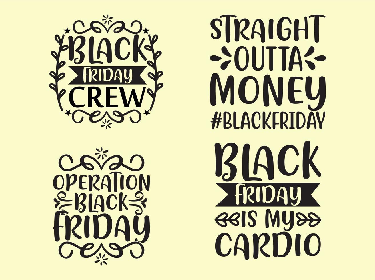 Black friday svg set, Black friday svg design,retro t-shirt design,black friday t-shirt design,black friday craft,black friday text design vector