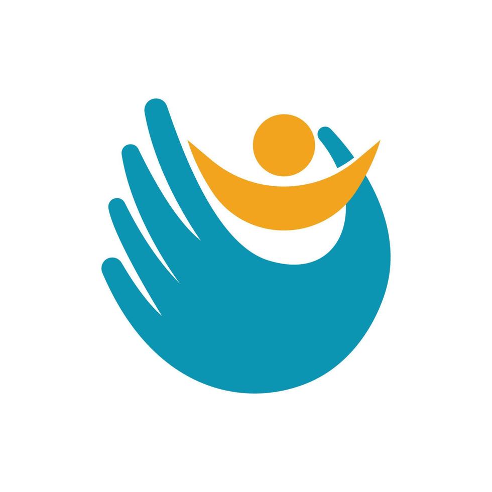 Hand Care icon Template vector
