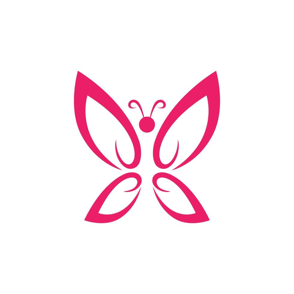 Beauty Butterfly icon design vector