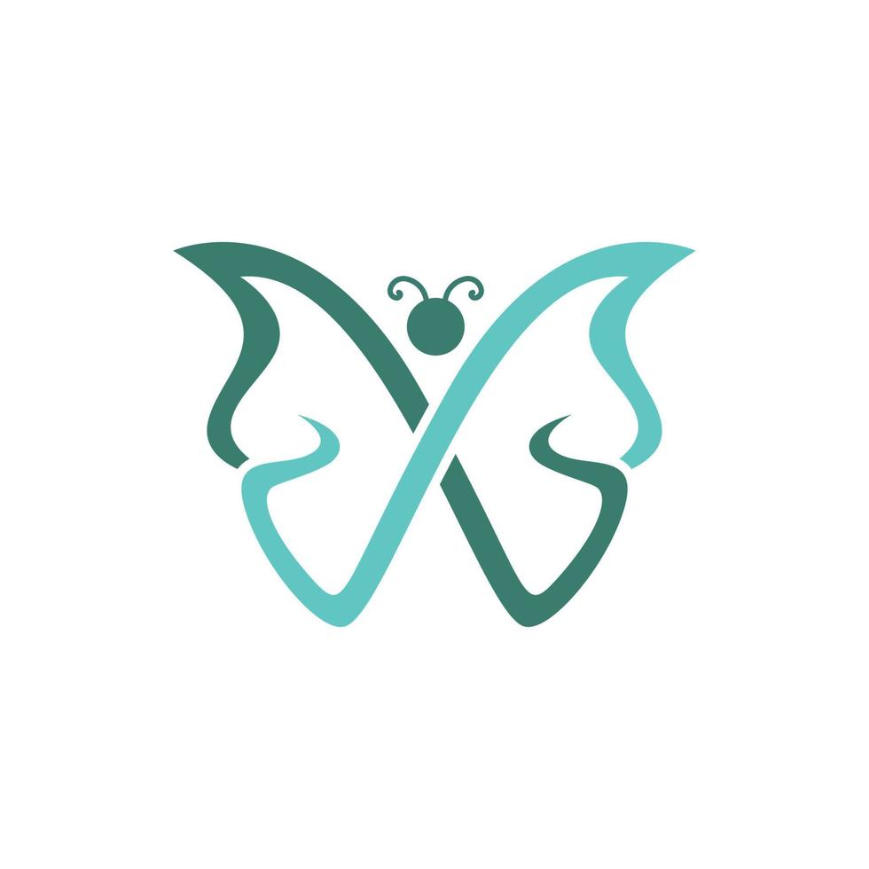 Beauty Butterfly icon design vector