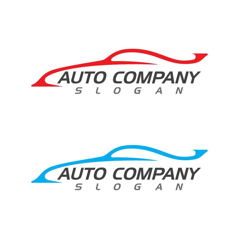 vector de plantilla de logotipo de auto auto