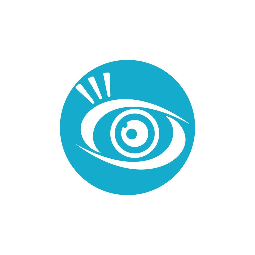 Eye Care vector logo design