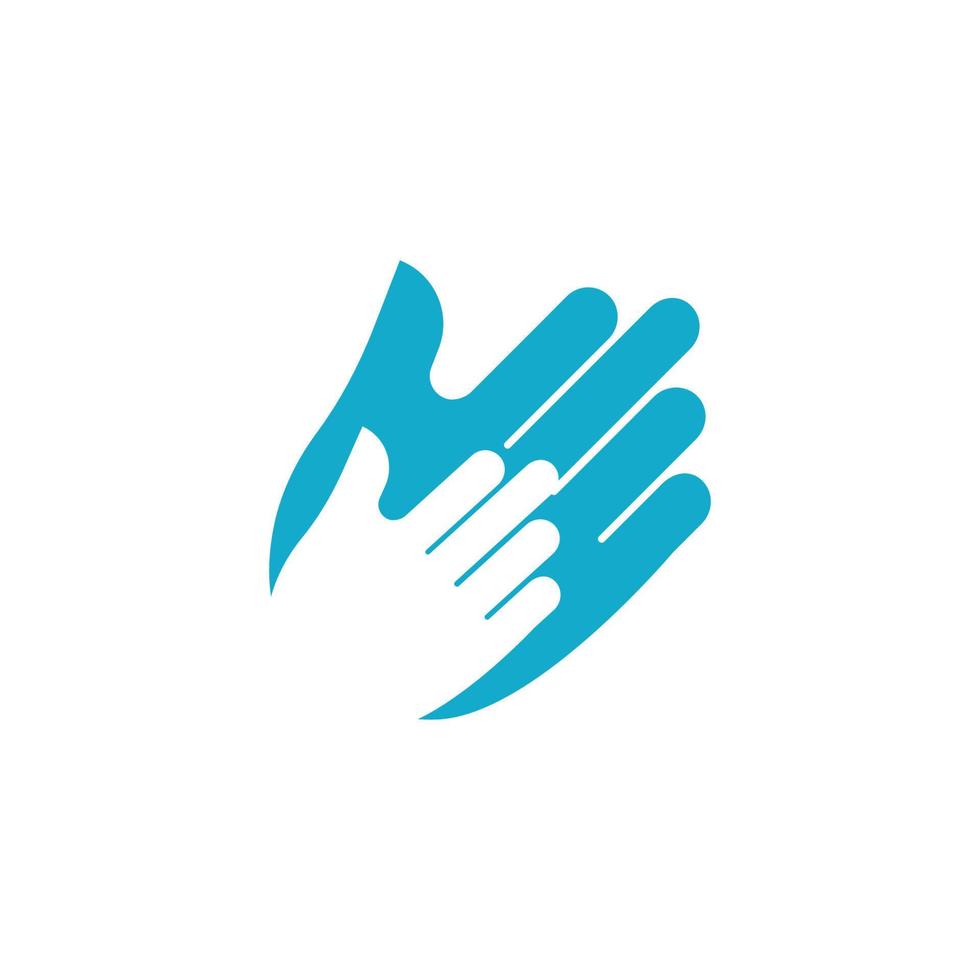 Hand Care icon Template vector