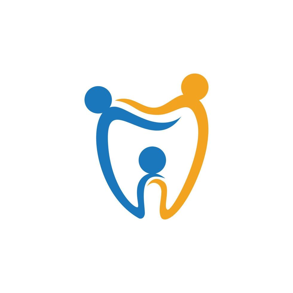 Dental logo Template vector illustration