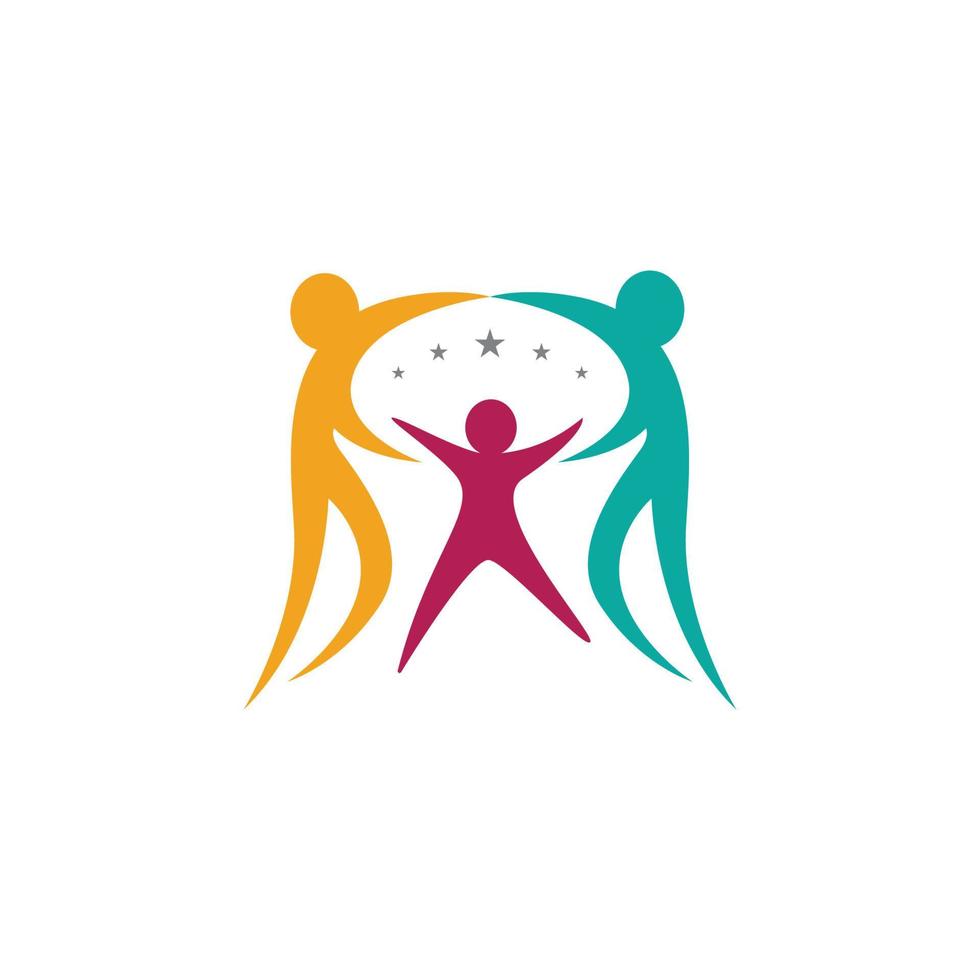 Community, network and social icon vector
