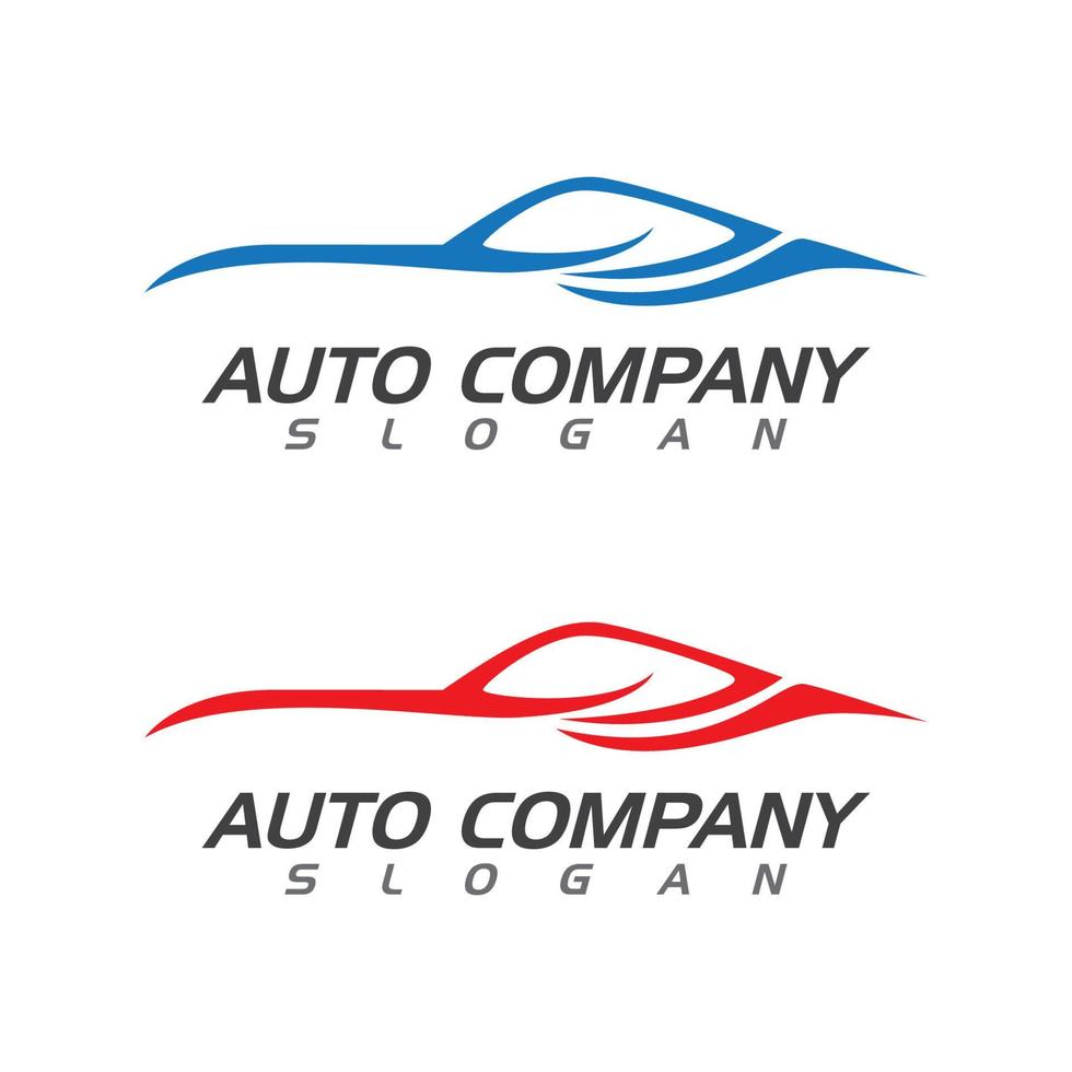 vector de plantilla de logotipo de auto auto