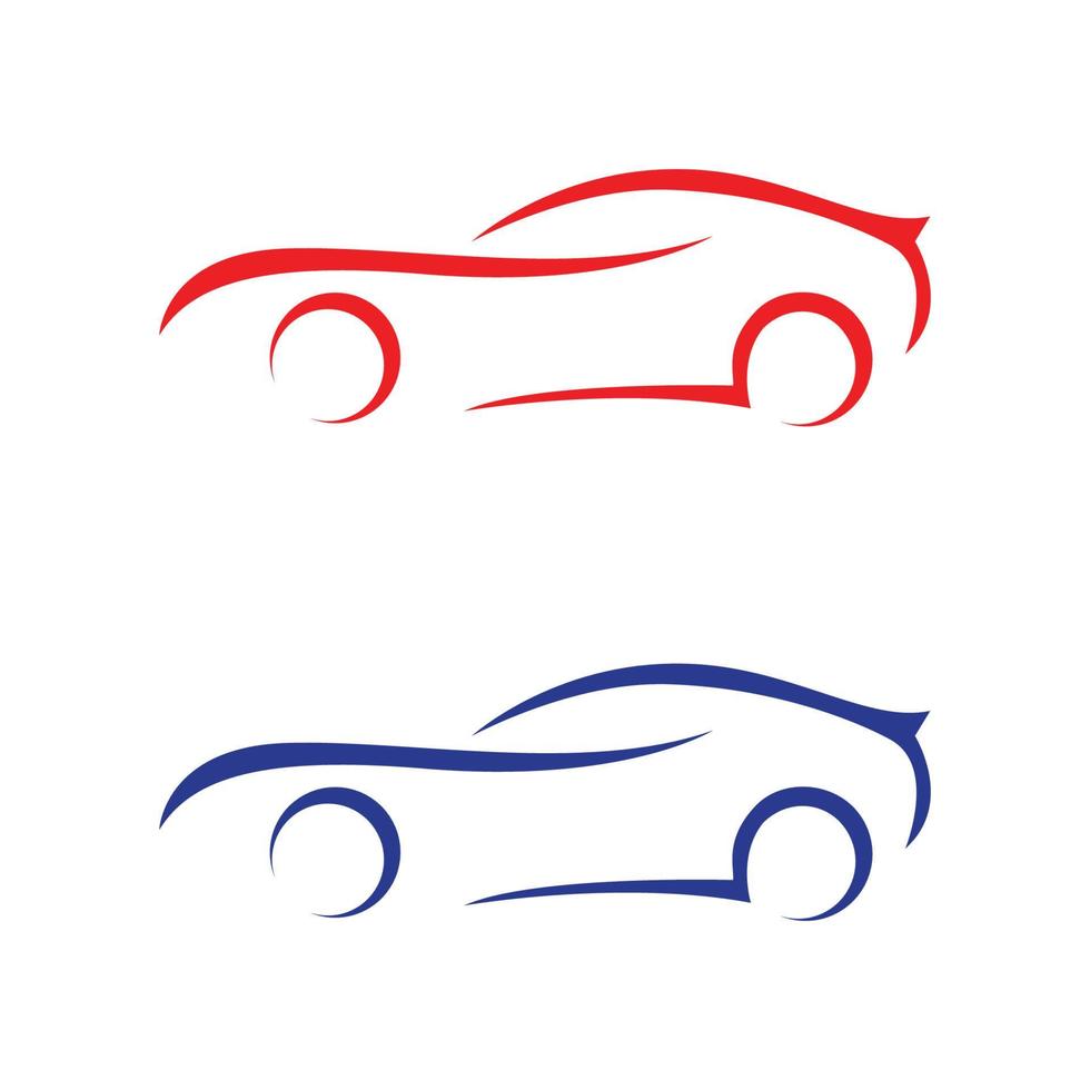 vector de plantilla de logotipo de auto auto