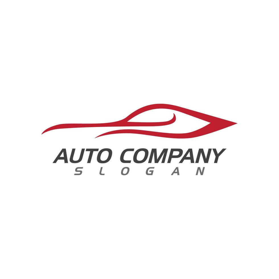 vector de plantilla de logotipo de auto auto