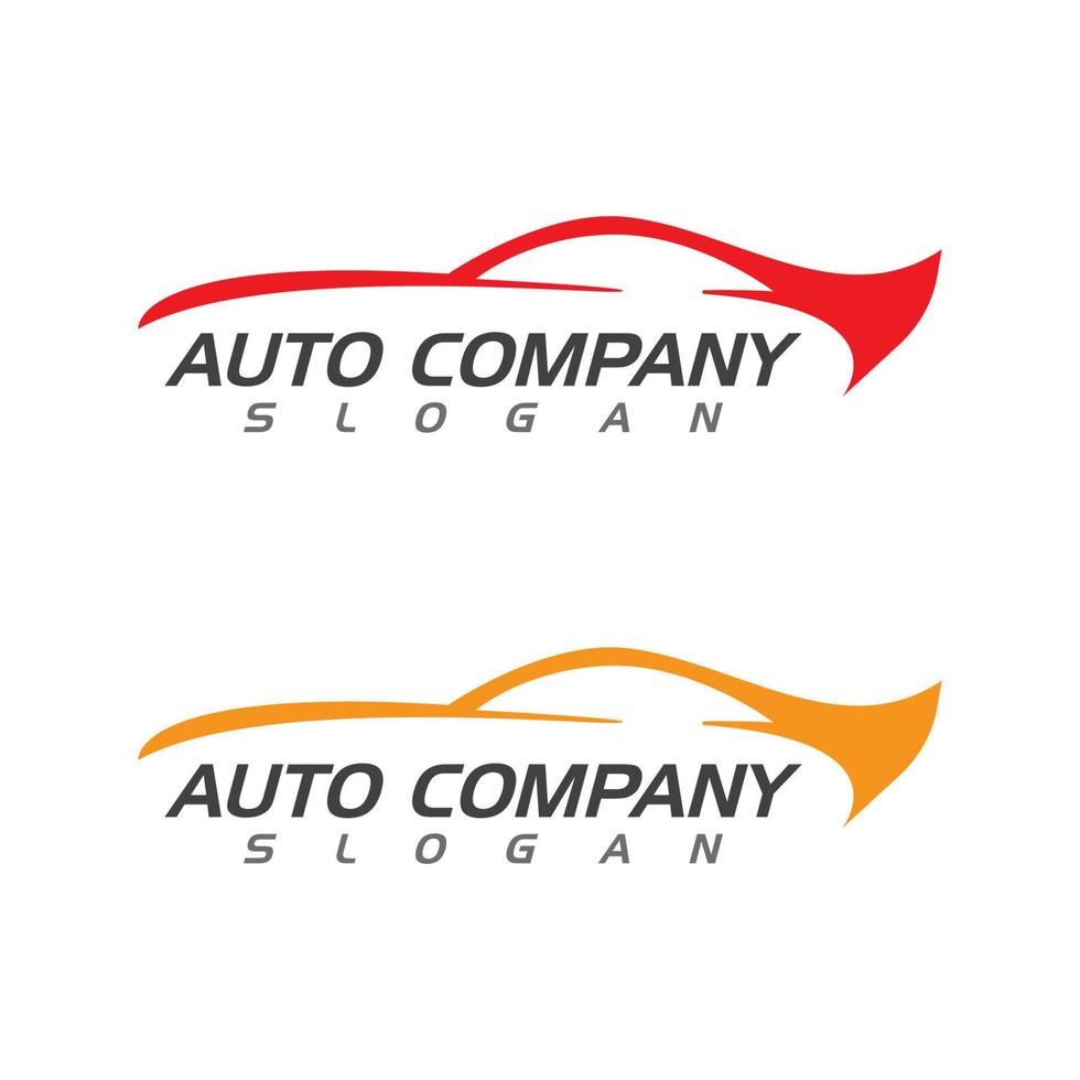 vector de plantilla de logotipo de auto auto