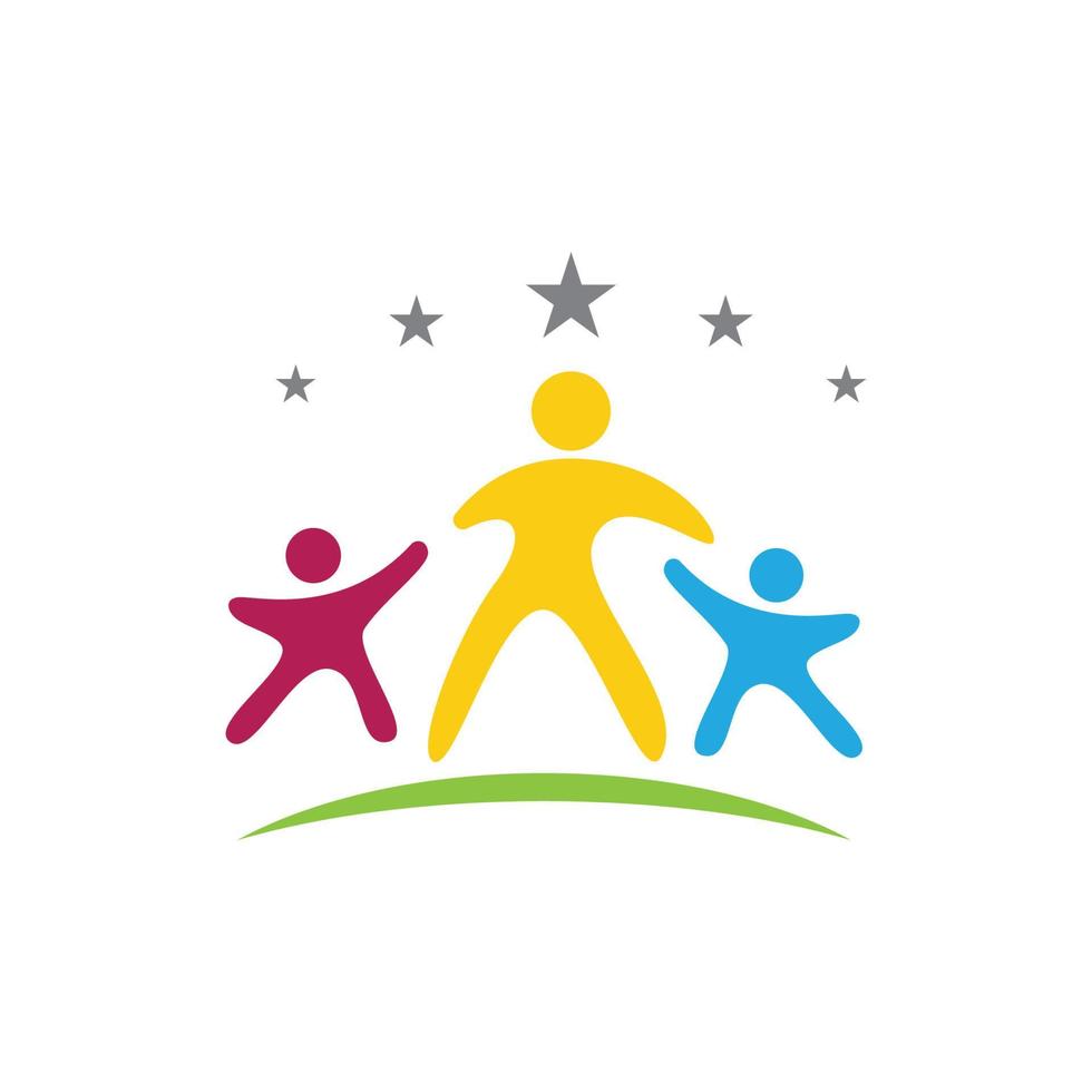 Community, network and social icon vector