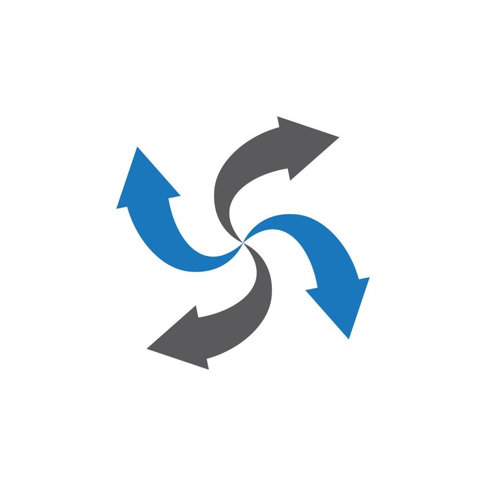 Arrow vector illustration icon