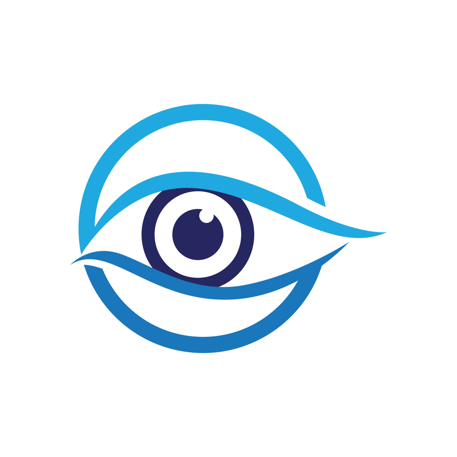 Eye Care vector logo design 15576340 Vector Art at Vecteezy