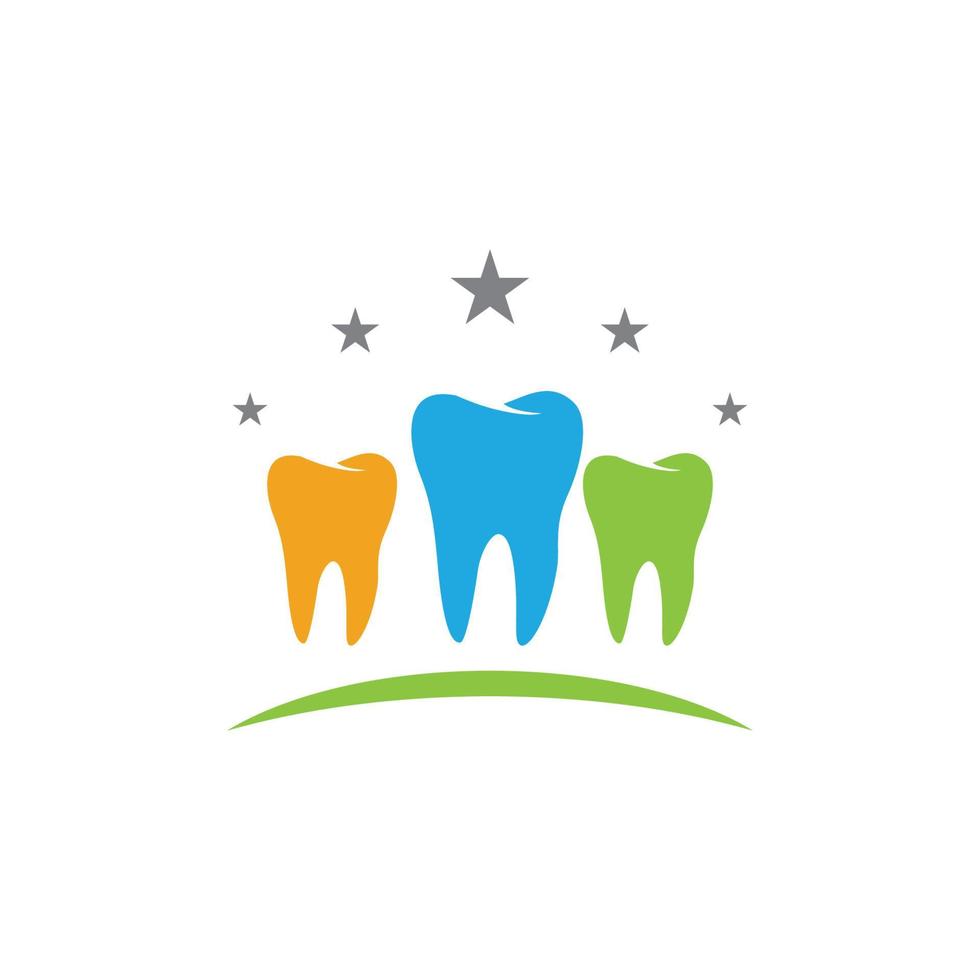 Dental logo Template vector illustration