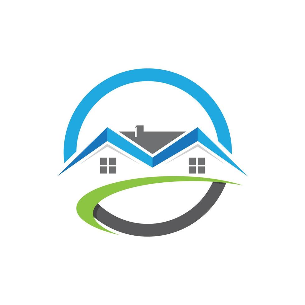 Property and Construction Logo design vector