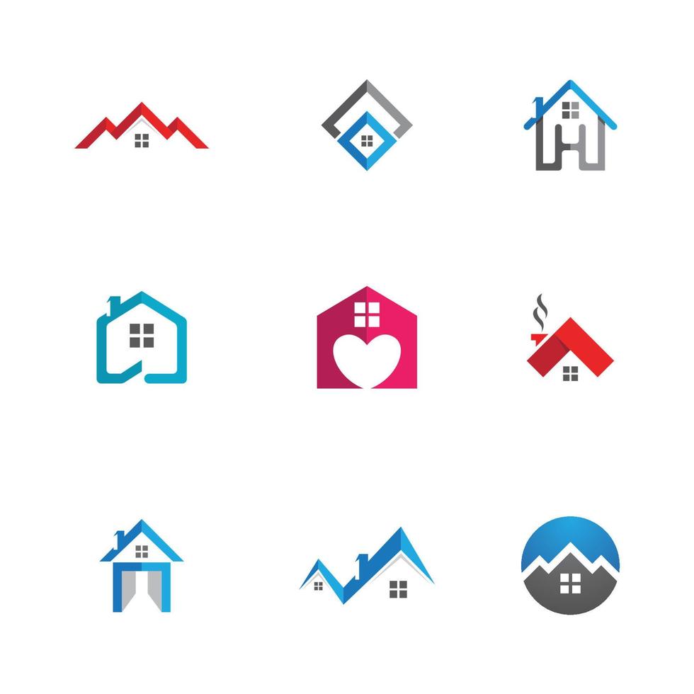 Property and Construction Logo design vector