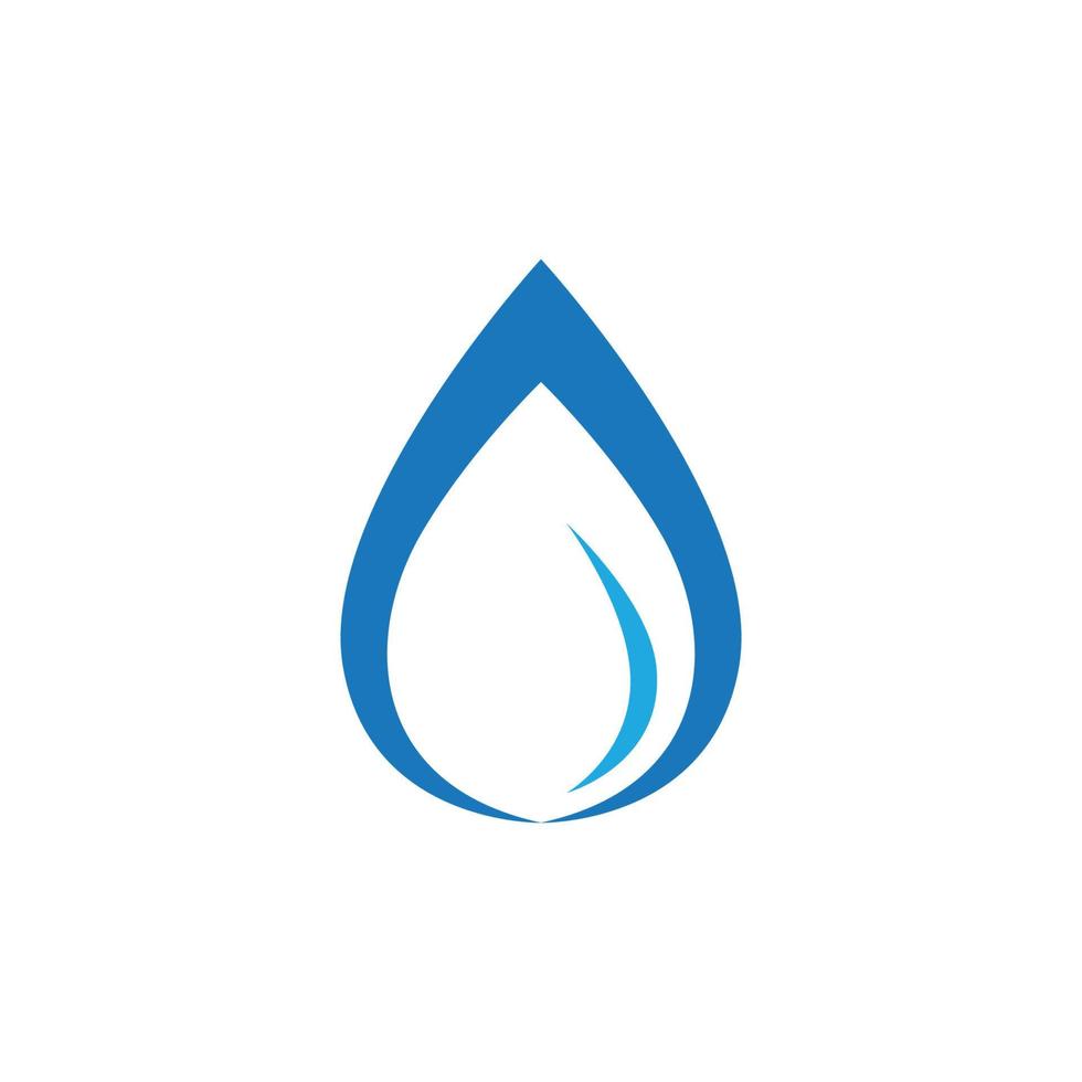 plantilla de logotipo de gota de agua vector