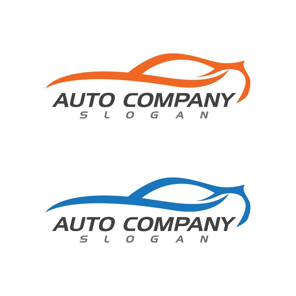 vector de plantilla de logotipo de auto auto