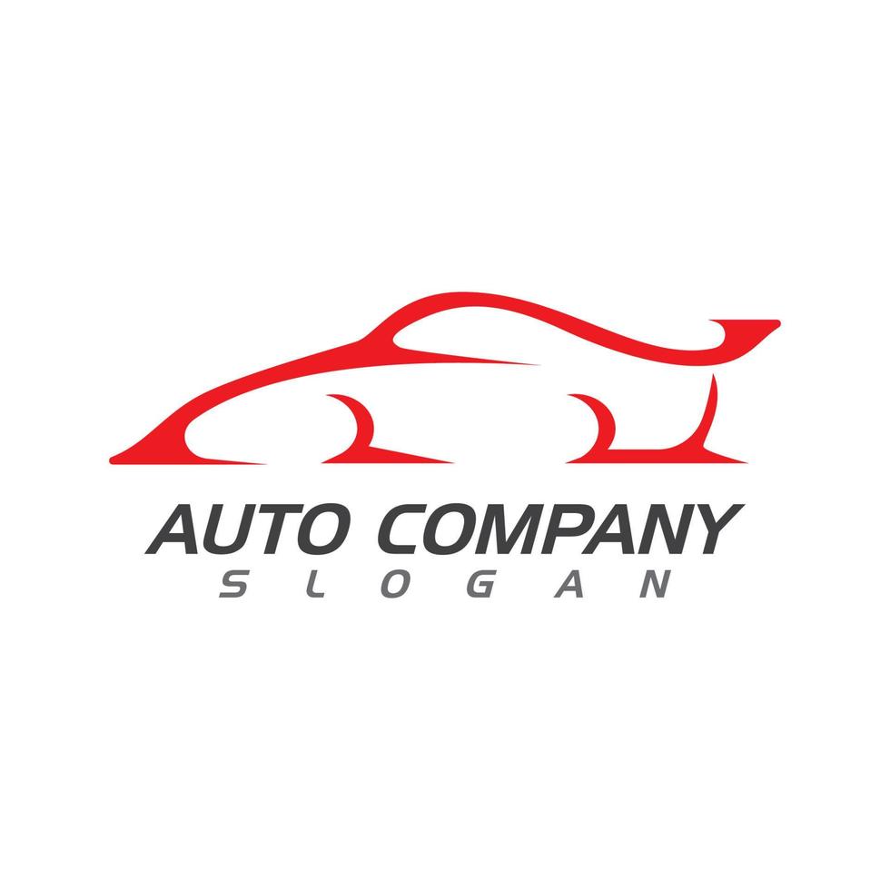 vector de plantilla de logotipo de auto auto