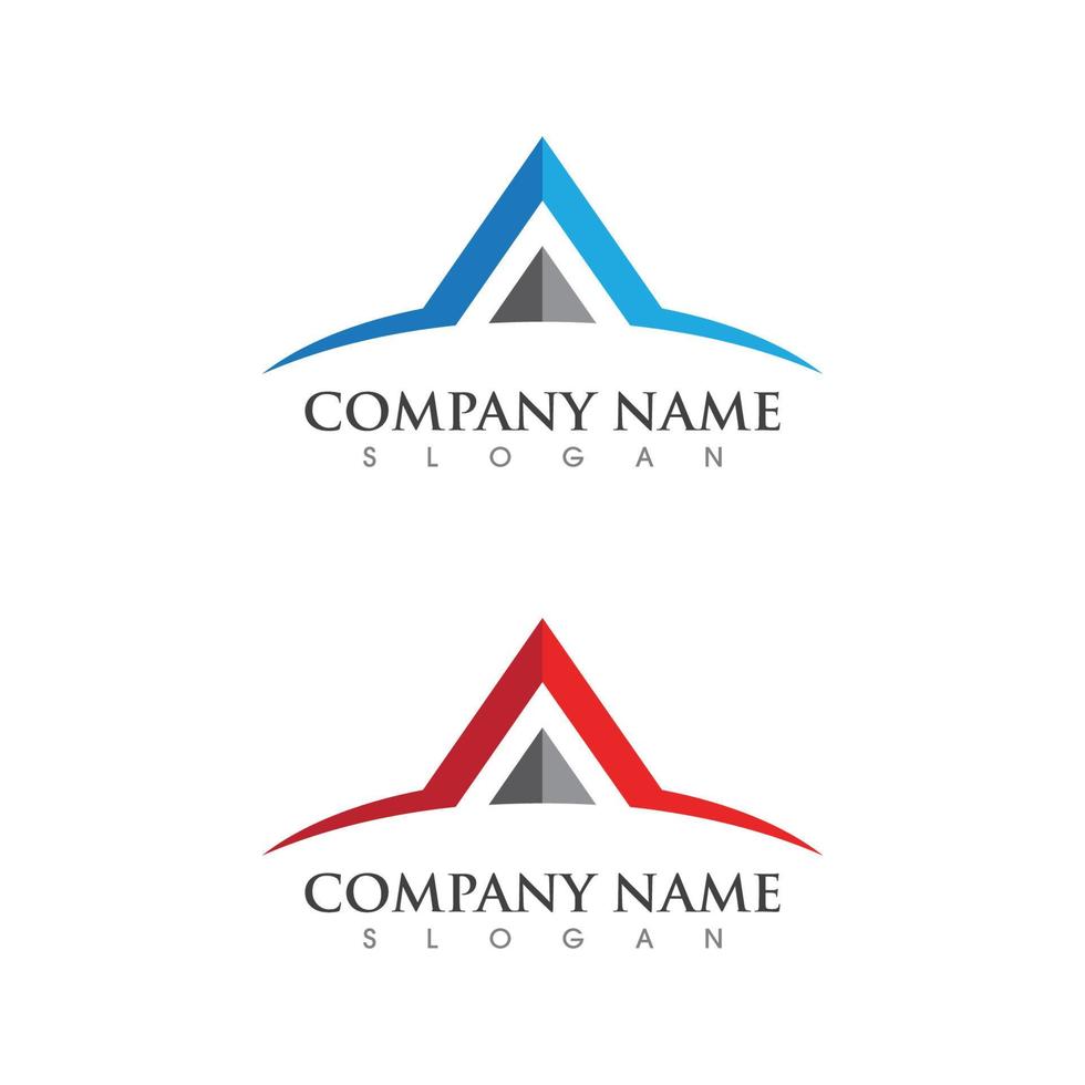 A Letter Logo Template vector