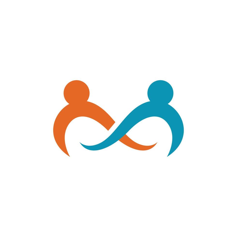Community, network and social icon vector