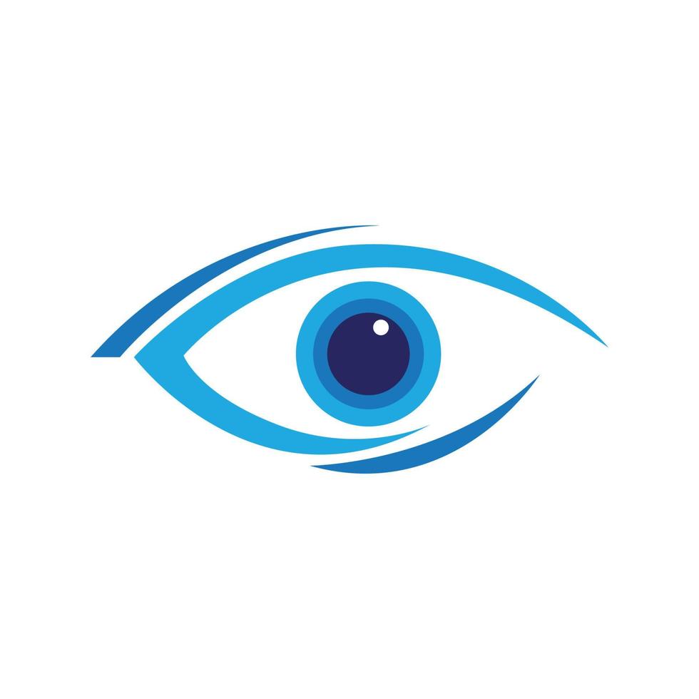 Eye Care vector logo design