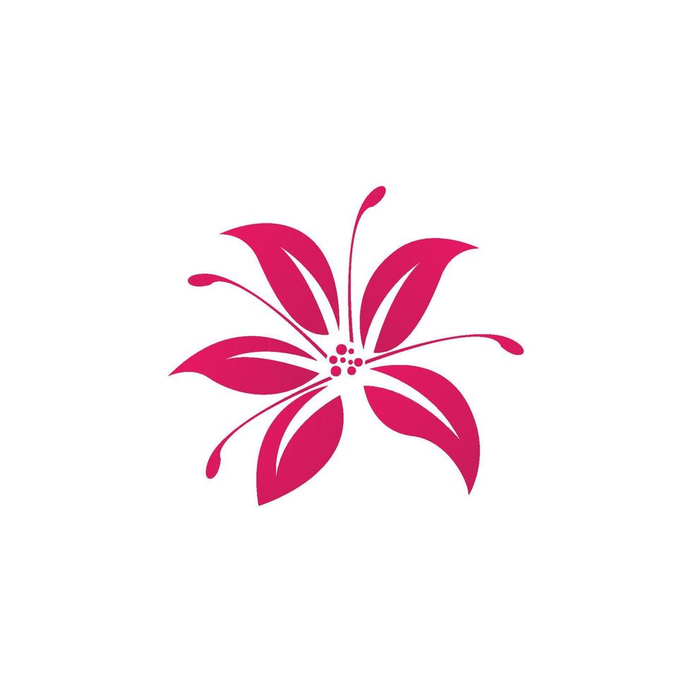 flower vector icon design