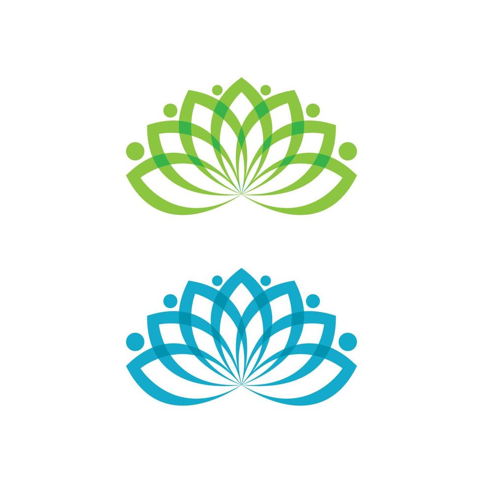 Beauty Vector lotus icon