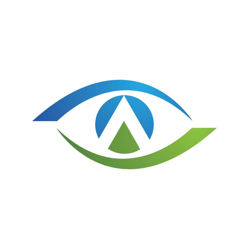 Eye Care vector logo design