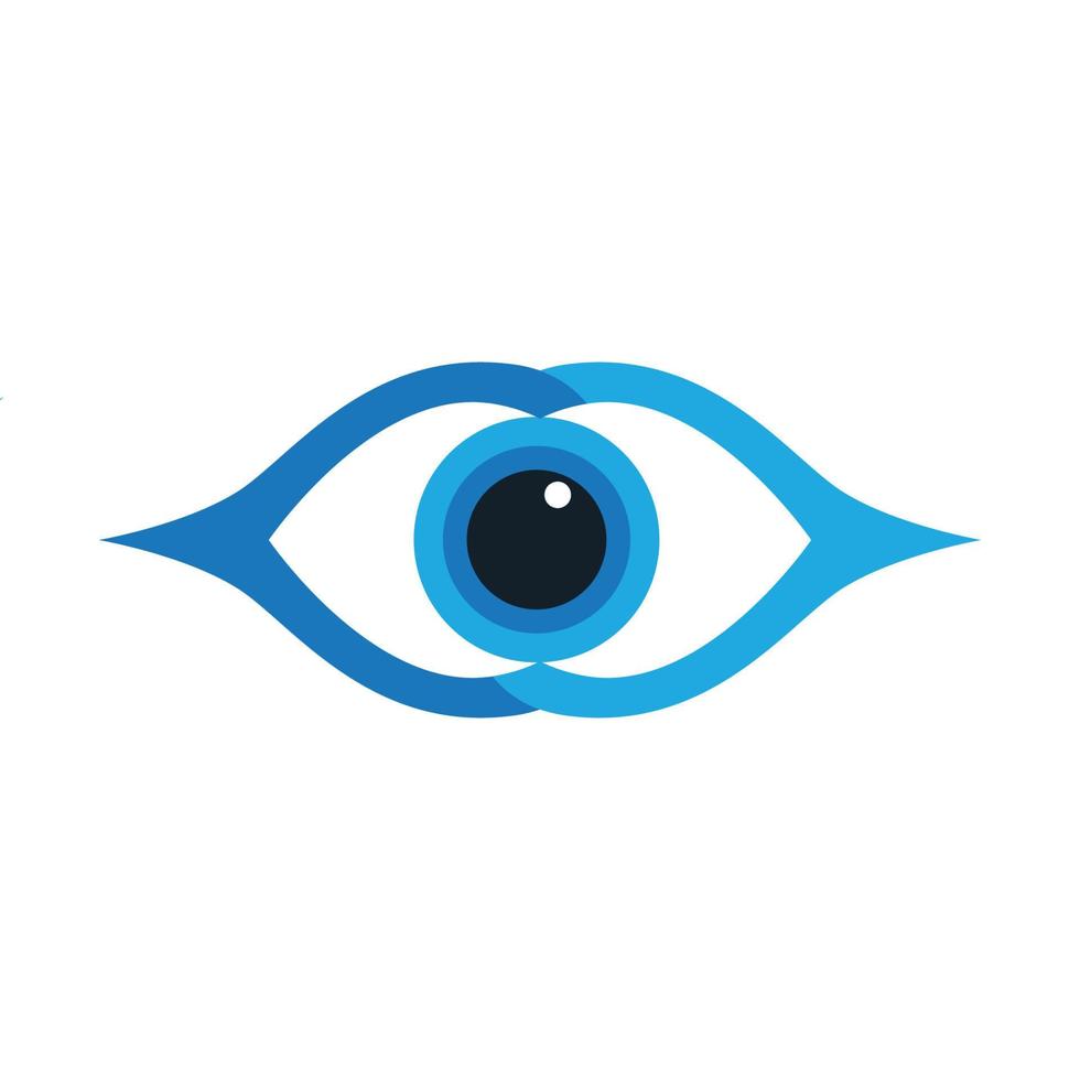 Eye Care vector logo design