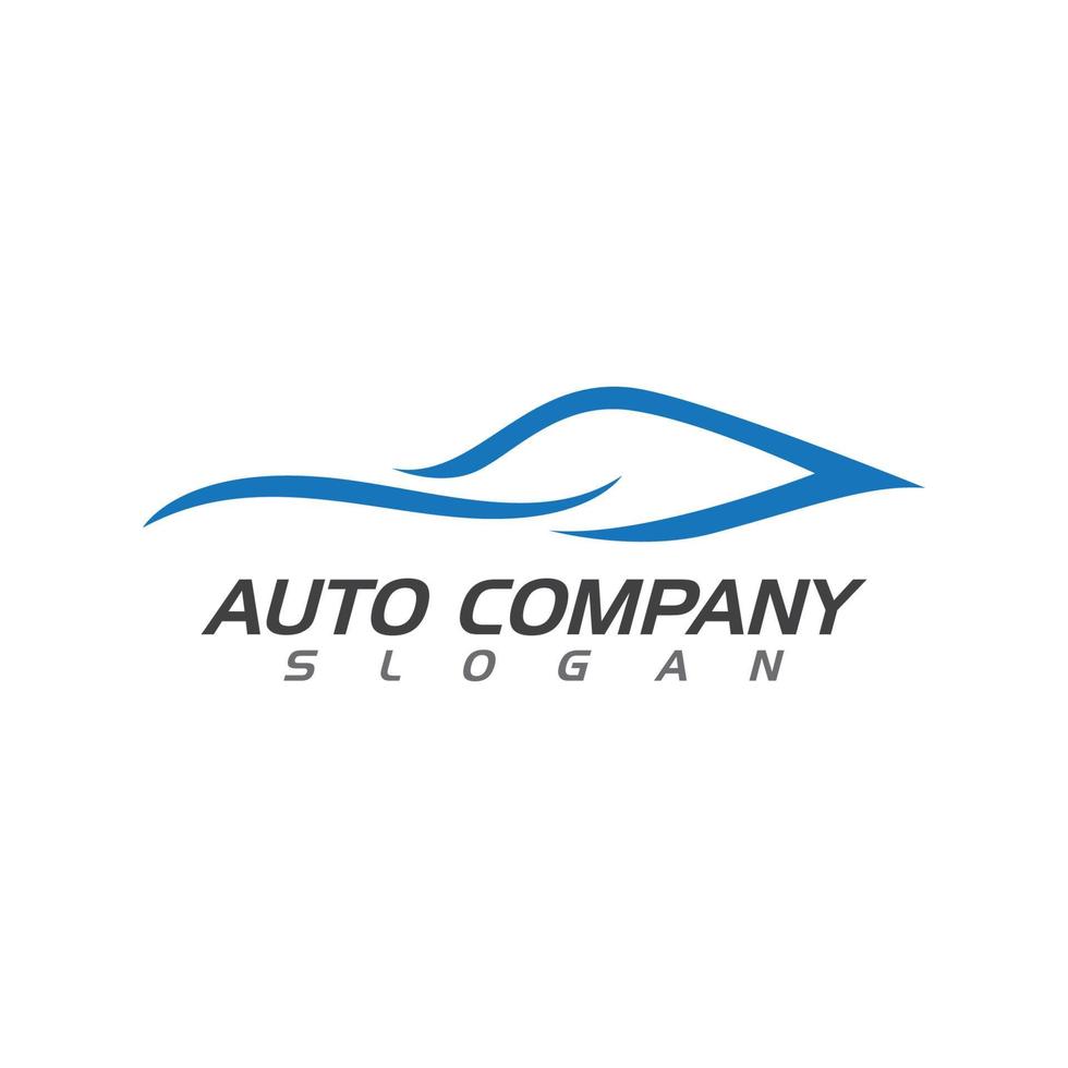 vector de plantilla de logotipo de auto auto