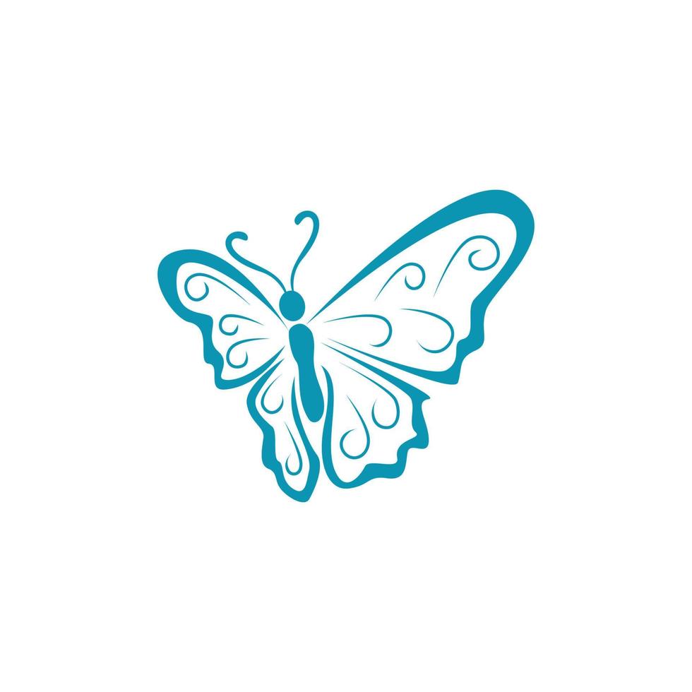 Beauty Butterfly icon design vector