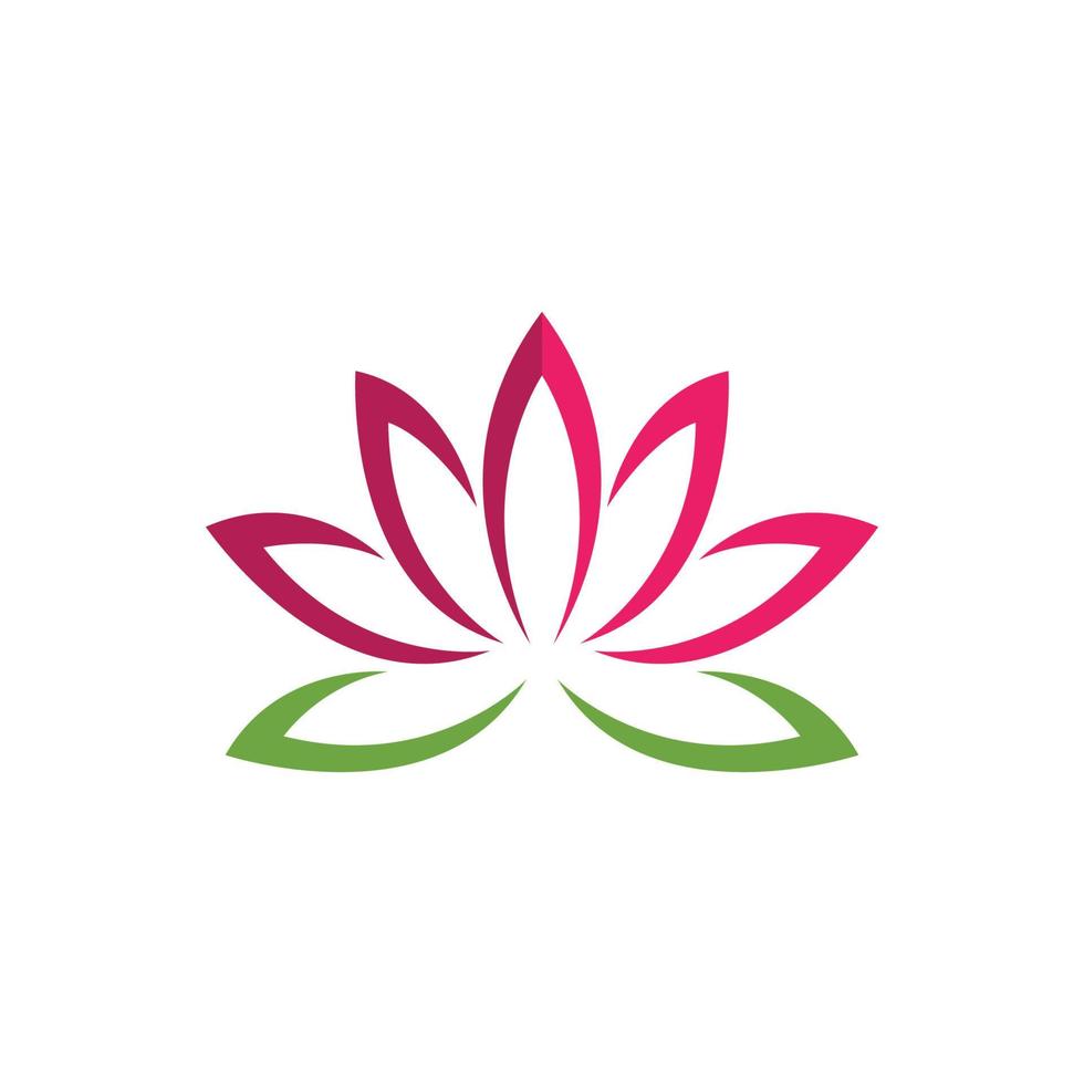 Beauty Vector lotus icon