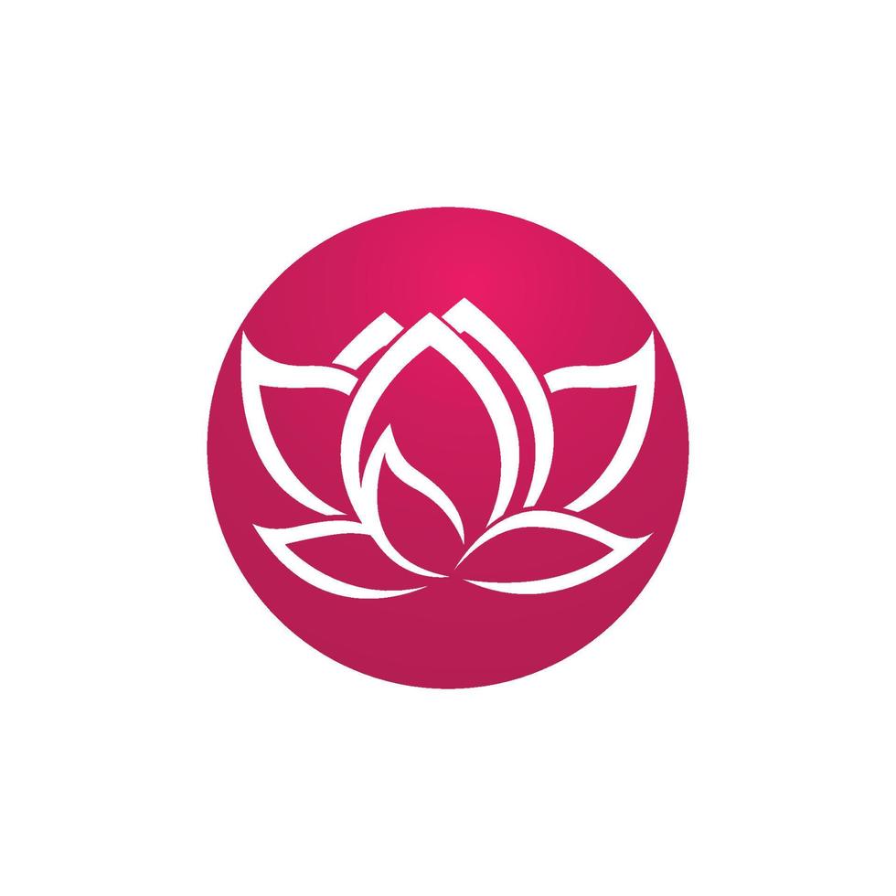 Beauty Vector lotus icon