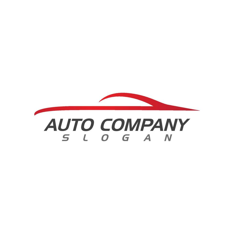 vector de plantilla de logotipo de auto auto