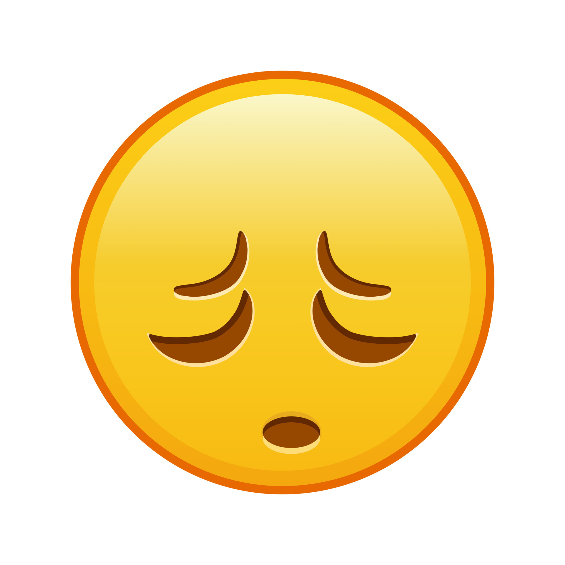 Tired Face Emoji (U+1F62B)