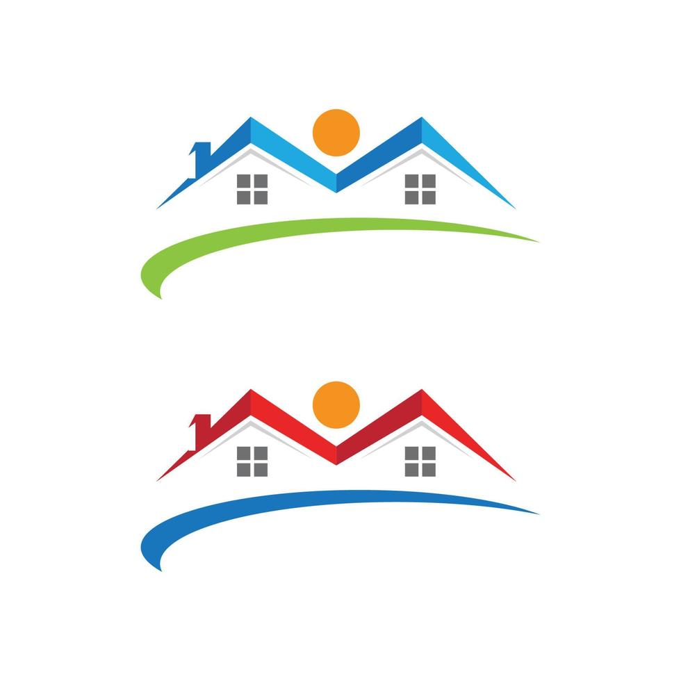Property and Construction Logo design vector