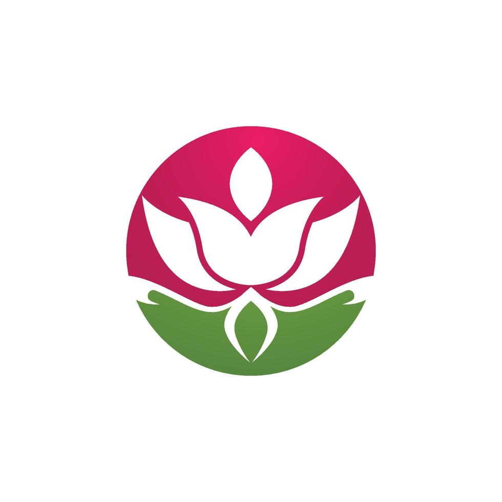 Beauty Vector lotus icon